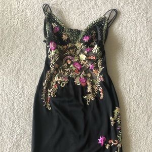 Y2K Vintage Bodycon Sequin Cocktail Dress